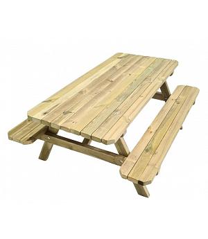 MESA DE PICNIC INFANTIL MASGAMES BRAM DE MADERA PARA EXTERIOR Ref. MA500029